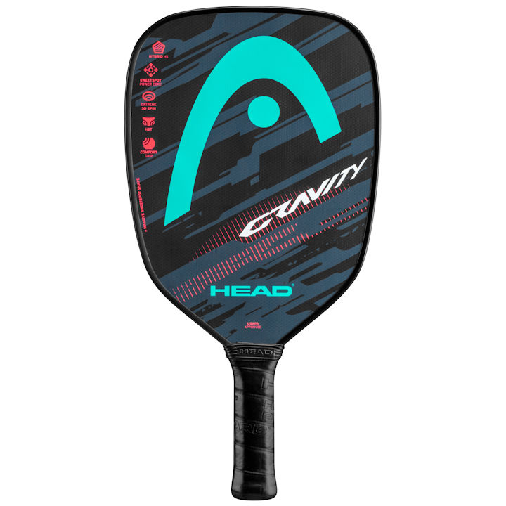 Head Gravity Pickleball Paddle (Teal/Lava)