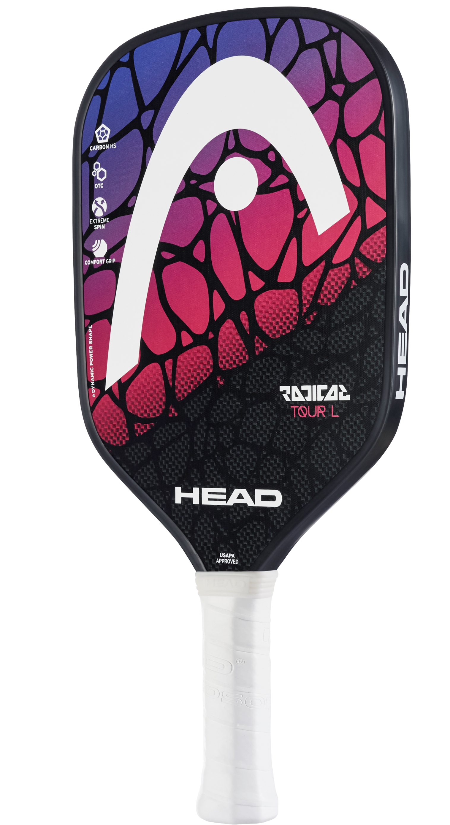 Head Radical Tour Lite Pickleball Paddle (Purple/Pink)