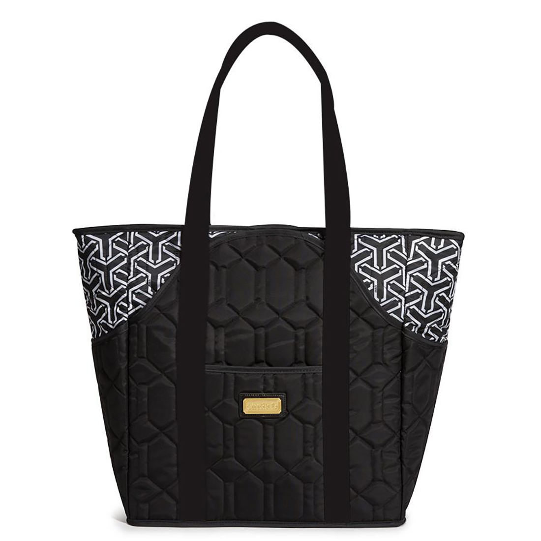 268018 CindaB Tennis Court Bag (Jet Set Black)