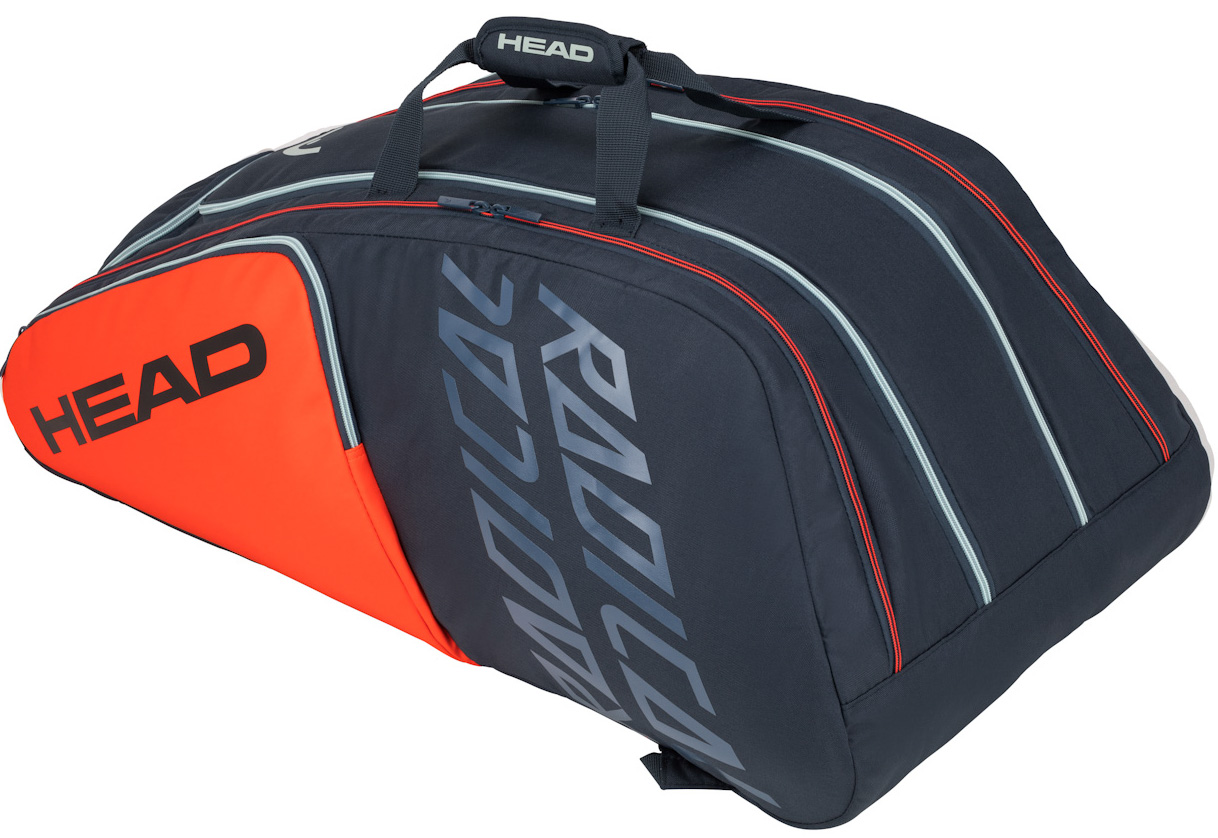 Head Radical 12R Monstercombi Tennis Bag (Orange/Grey)