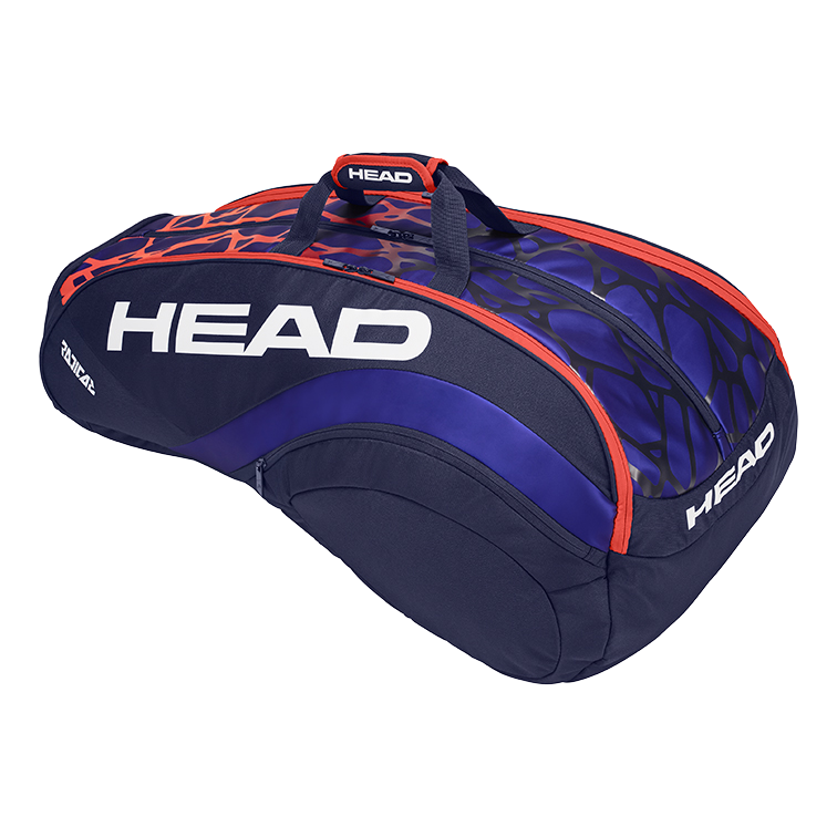 Head Radical 12R Monstercombi Tennis Bag (Blue/Orange)