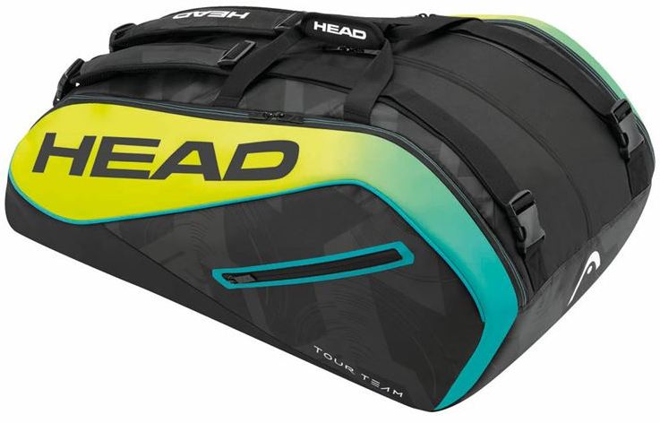 Head Extreme 12R Monstercombi Tennis Bag (Black/Yellow)