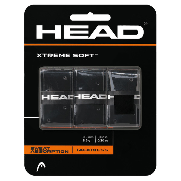 Head XtremeSoft Grip Overwrap (Black)