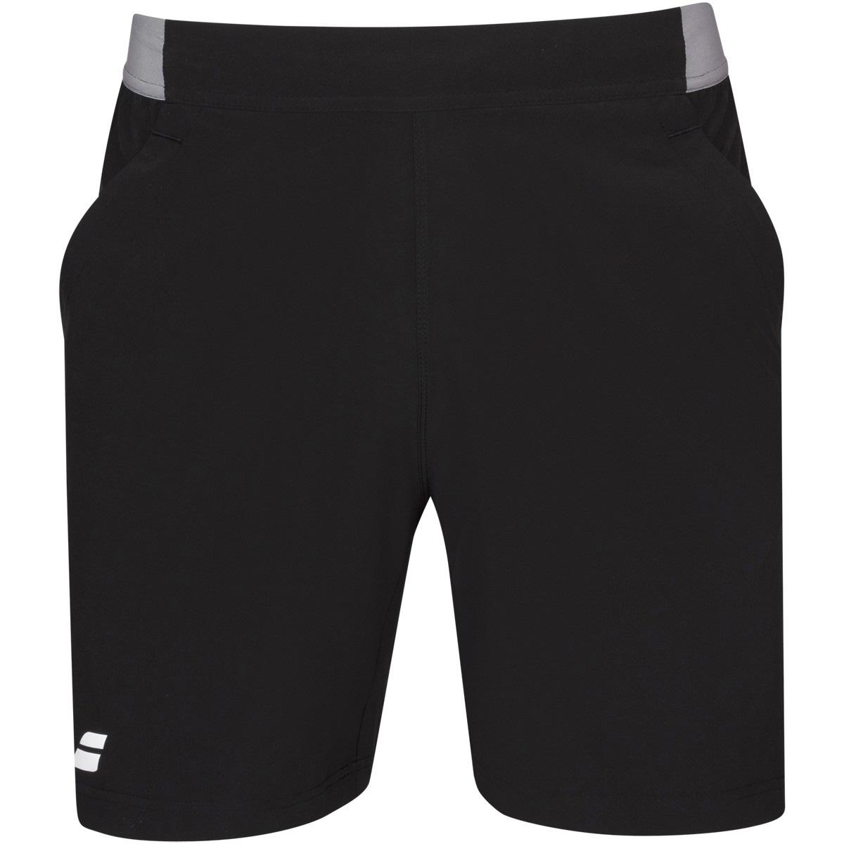 Men's Compete Shorts w/ 7 Inch Inseam Performance Polyester (Black/Black)