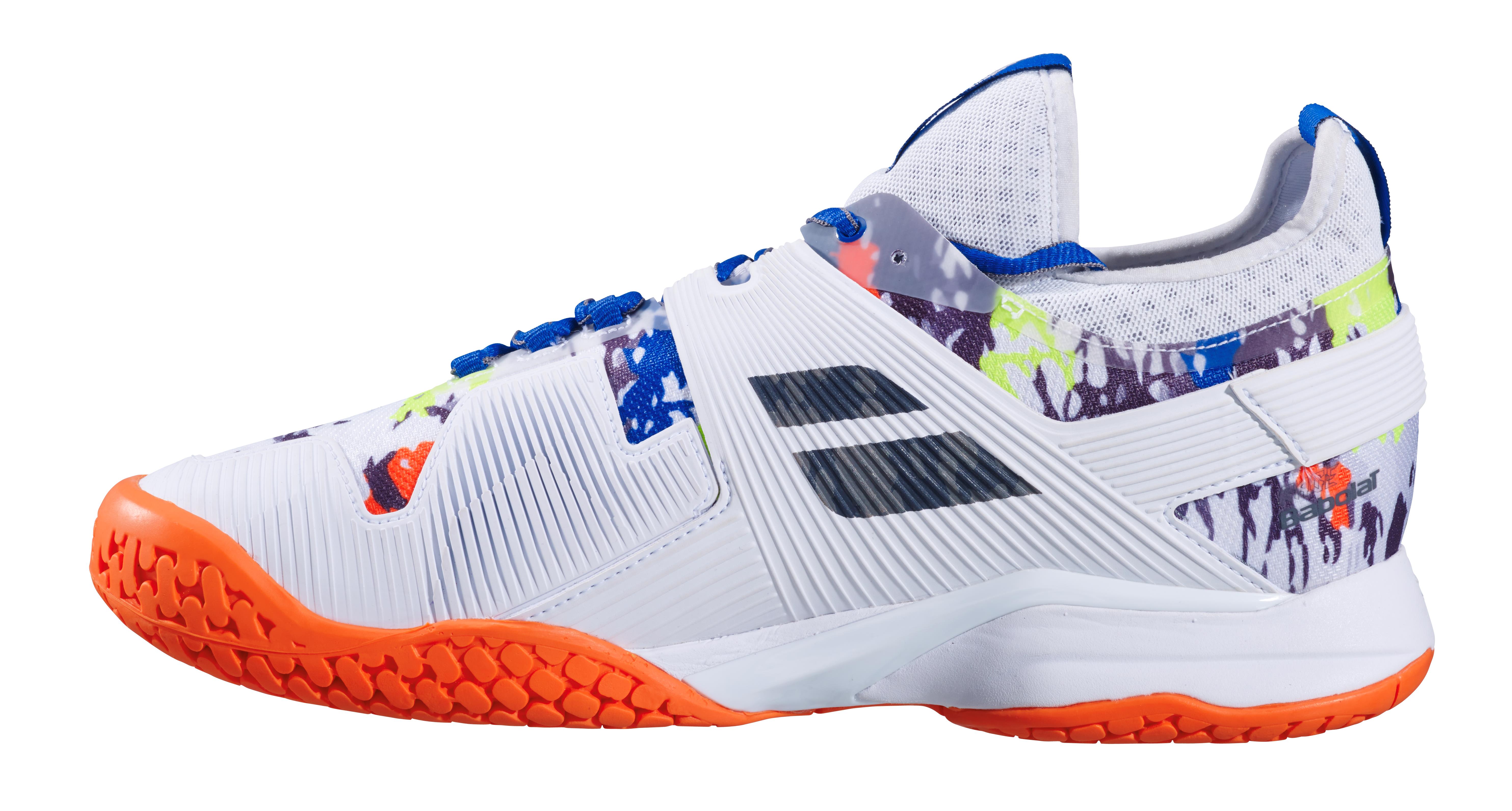 Babolat Men's Propulse Rage All Court Tennis Shoes (White/Rabbit)