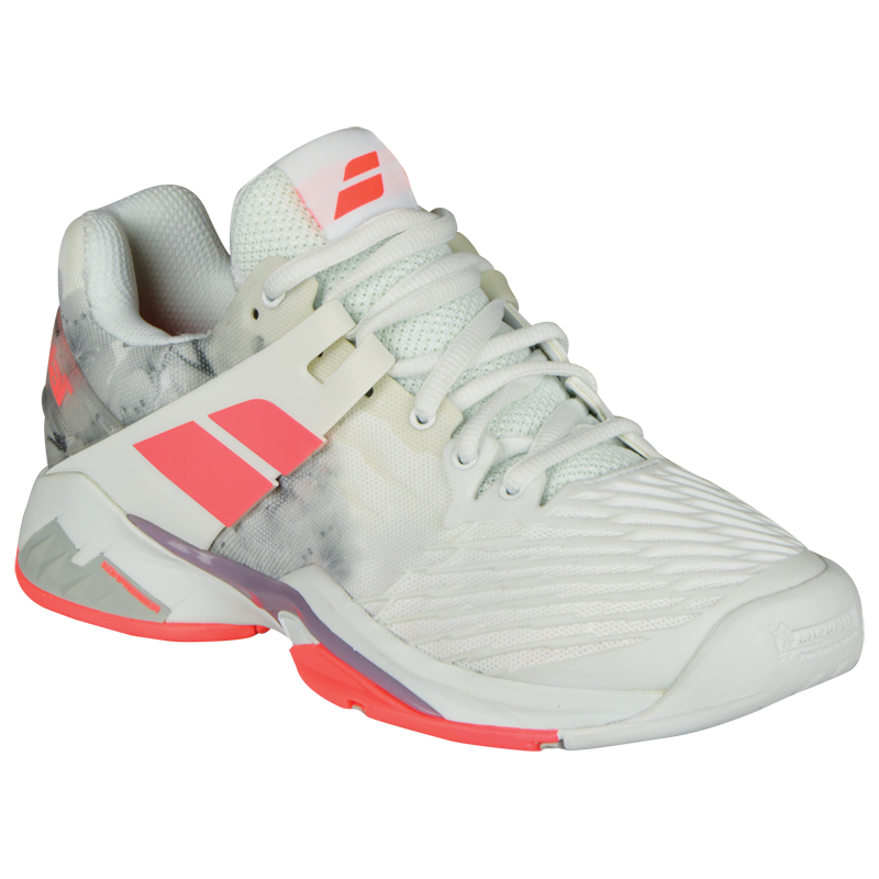 Court Tennis Shoes (White/Fluo Strike 
