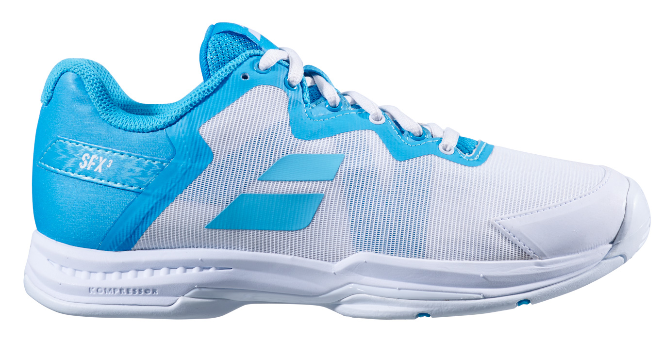 Babolat Women's SFX 3 All Court Tennis Shoes (Scuba Blue)