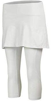 Babolat Women's Core Combi Skirt + Capri (White/White)