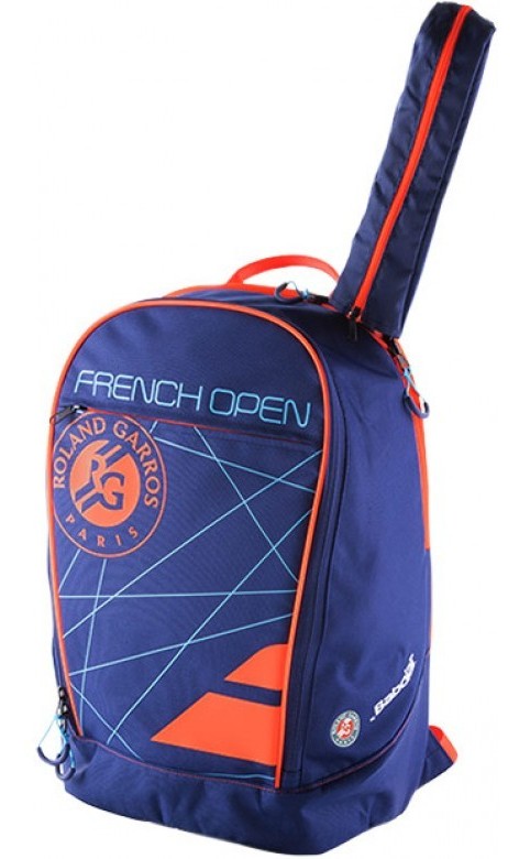 Babolat French Open Club Tennis Backpack (Blue/Orange)