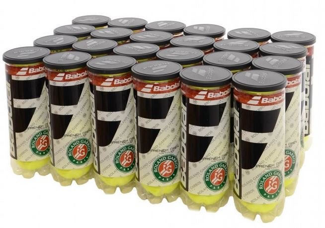 Babolat French Open All Court Tennis Balls (Case)