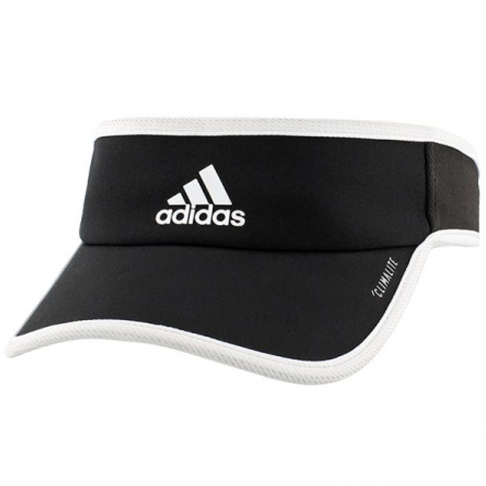 Adidas Women's Superlite Visor (White/Black)