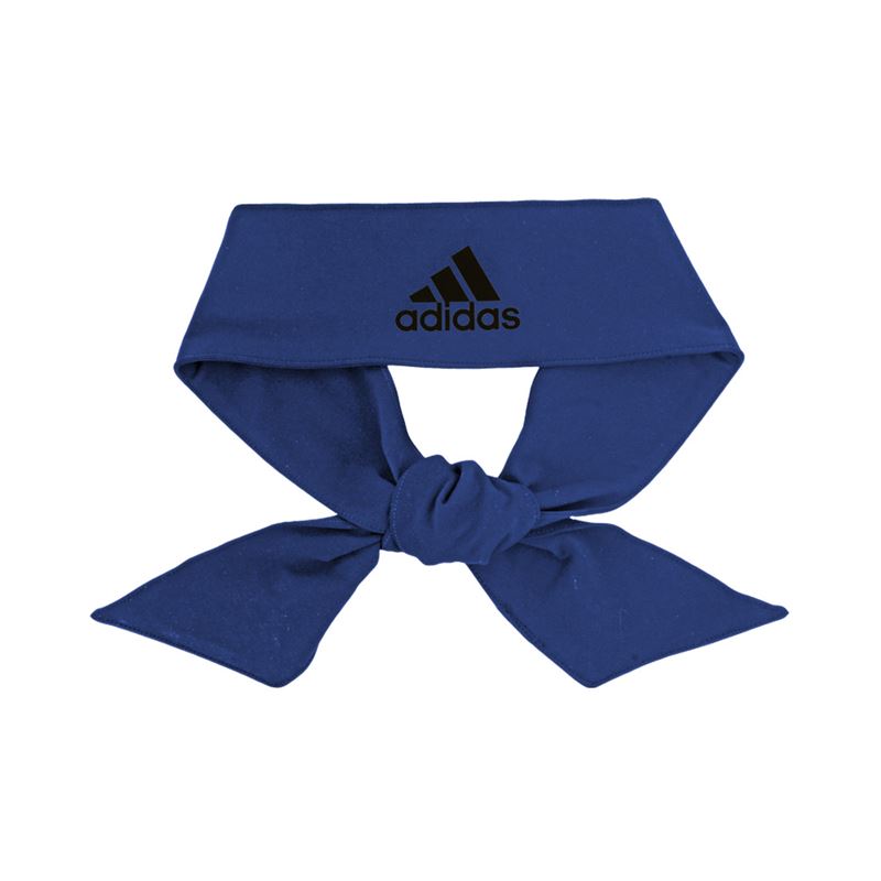 Adidas Alphaskin Tie Headband (Team Royal Blue/Black)