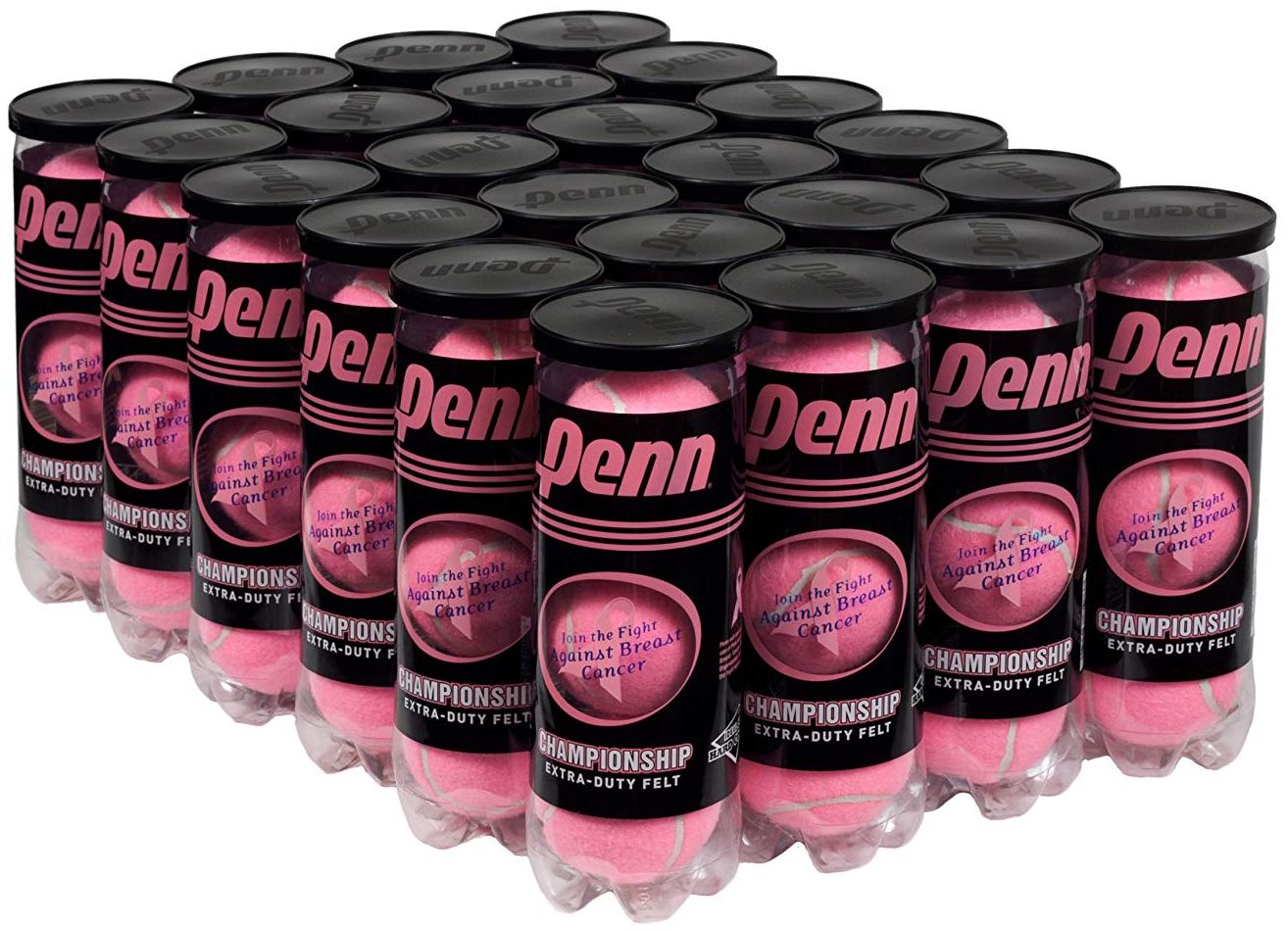 Penn Pink Championship XD Tennis Balls (Case)