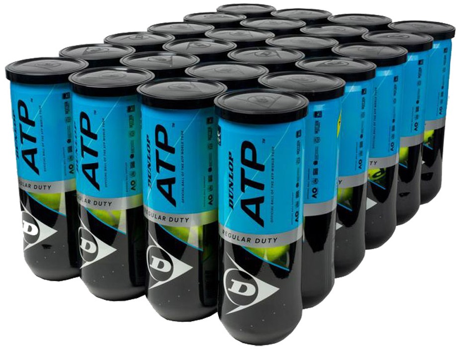 Dunlop ATP Super Premium Extra Duty Tennis Balls (Case)