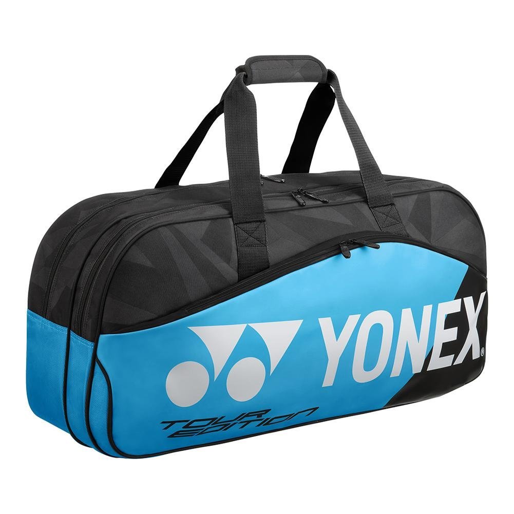 Yonex Pro Series Tournament Tennis Bag (Black/Infinite Blue)