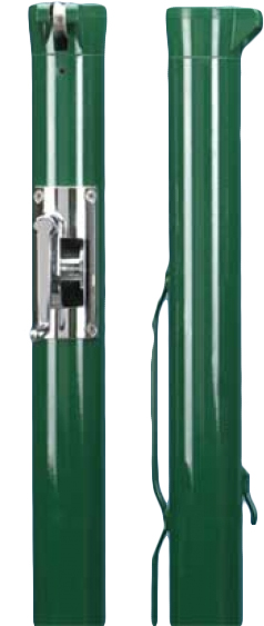 Douglas Premier XS Green Internal Wind Tennis Posts w/ Stainless Steel Gears