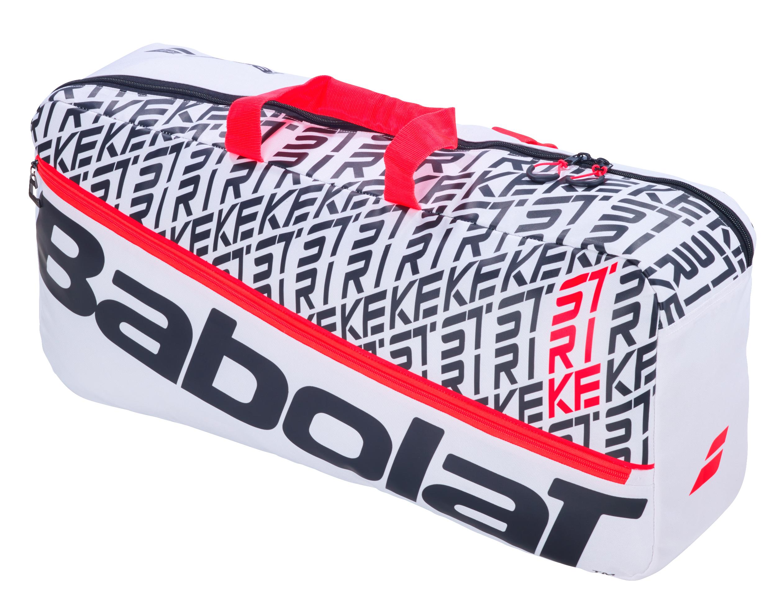 Babolat Pure Strike 3rd Gen Tennis Duffel Bag (White/Red)
