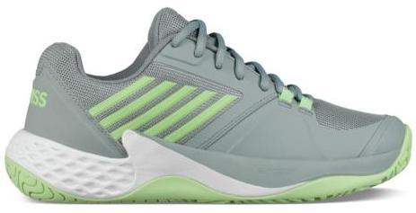 K-Swiss Women&amp;apos;s Aero Court Tennis Shoes (Abyss/Paradise Green)