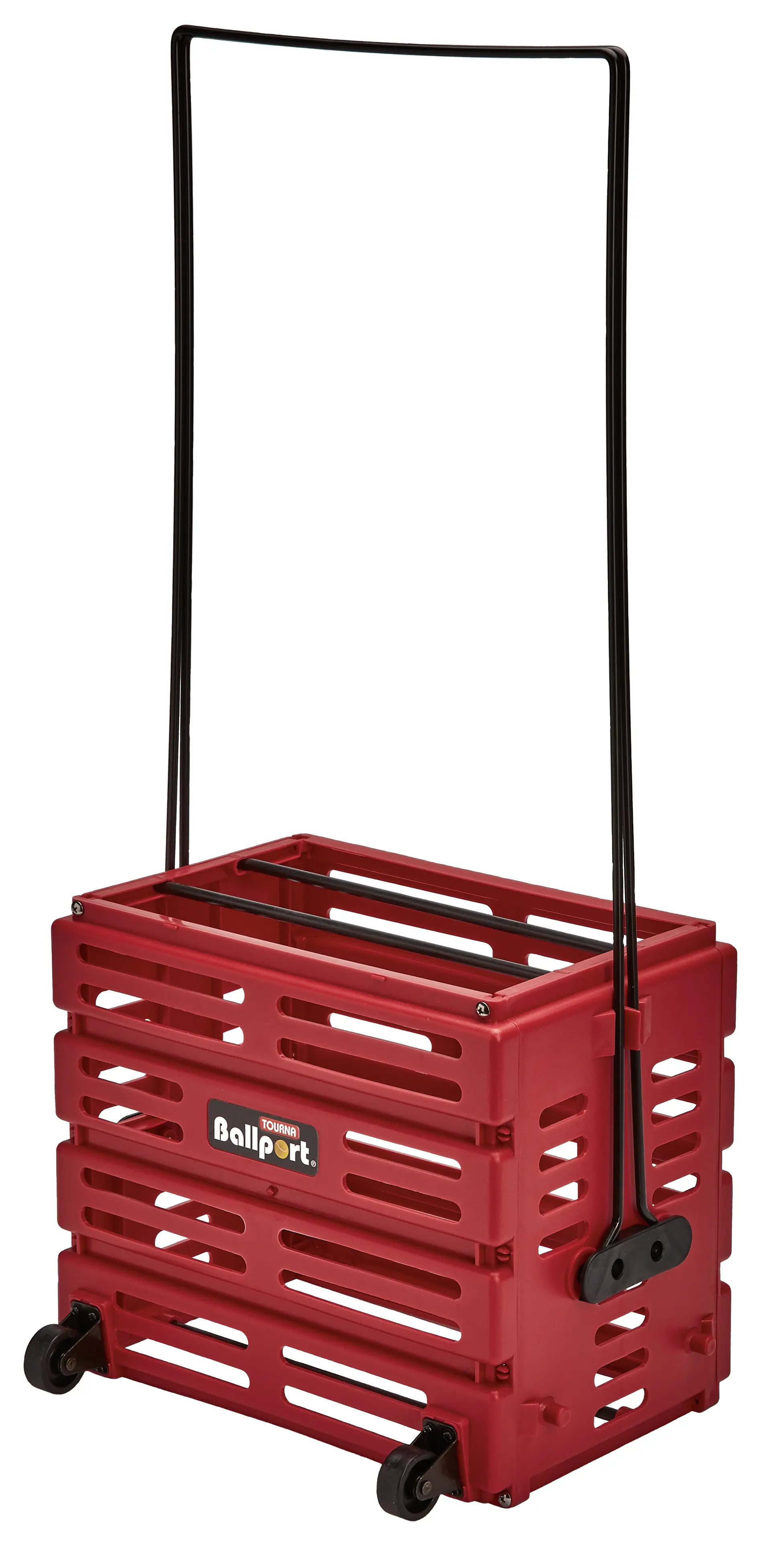 Tourna Ballport Deluxe 80Ball Wheeled Tennis Ball Hopper