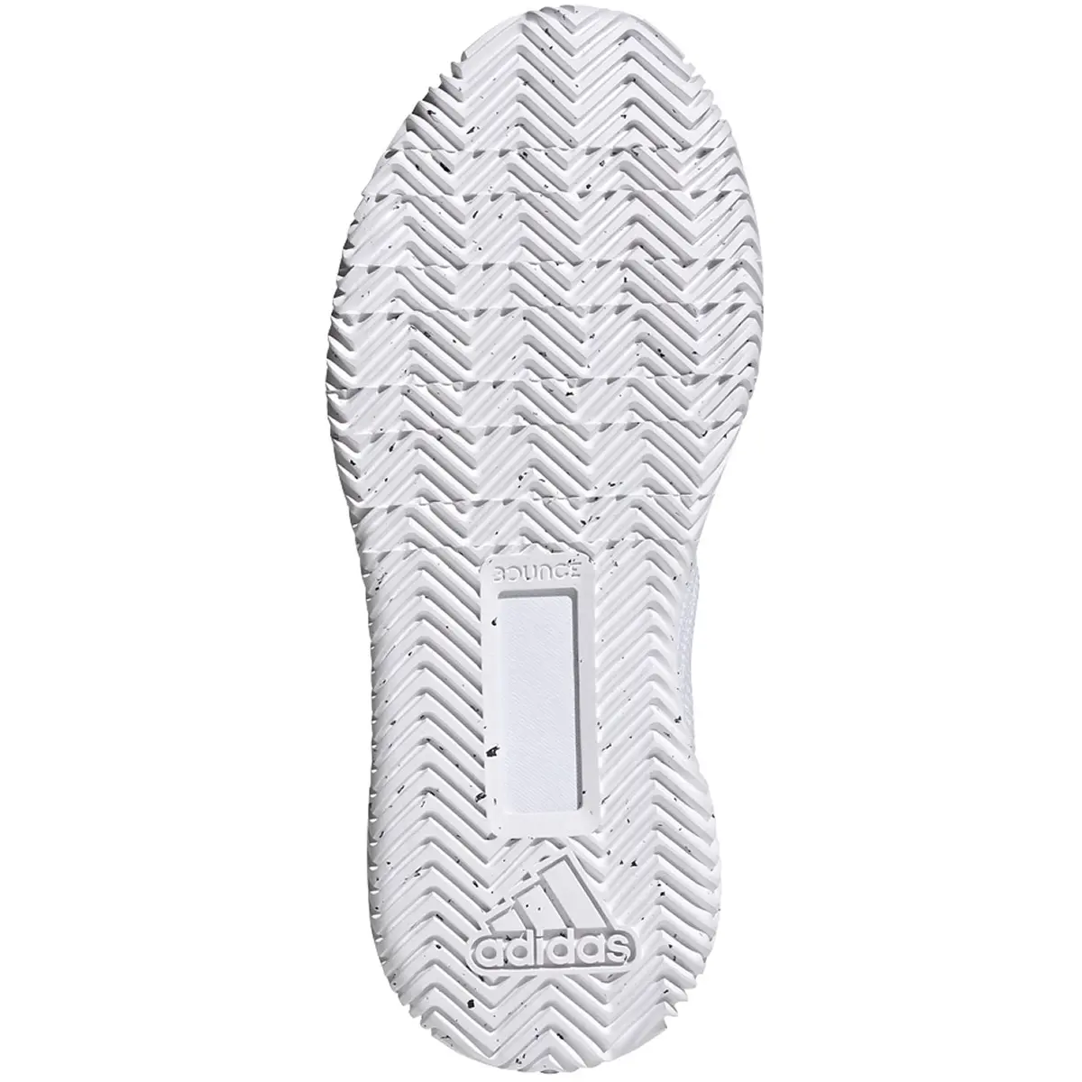 Adidas Women's Stycon Laceless Hard Court Tennis Shoes (Cloud White/Copper Metallic/Core Black)