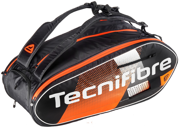Tecnifibre Air Endurance 12R Tennis Bag (Black/Orange)