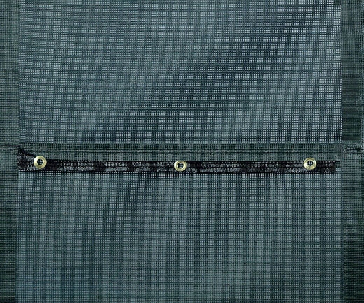 Anti-Billow Tabs on 9 ft. Windscreen