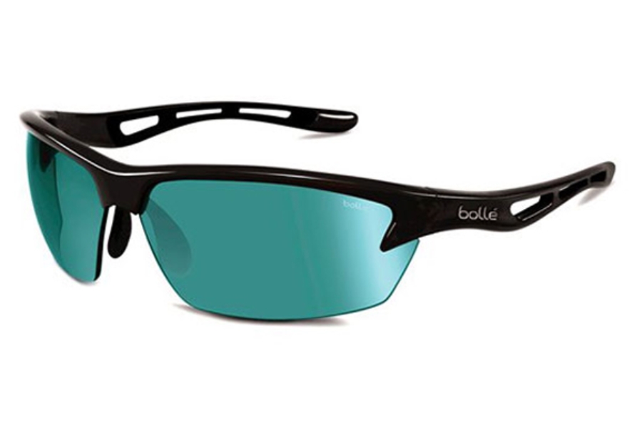 Bolle Bolt Competivision Gun Sunglasses (Shiny Black)