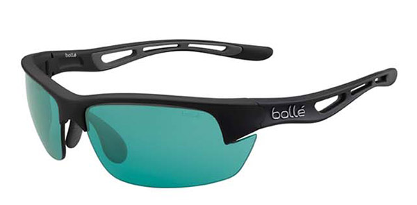 Bolle Bolt S Competivision Gun Sunglasses (Matte Black)