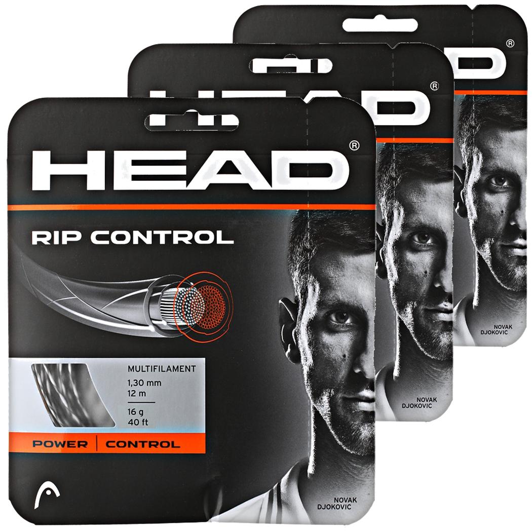 Head RIP Control 16g Tennis String (3 Sets)