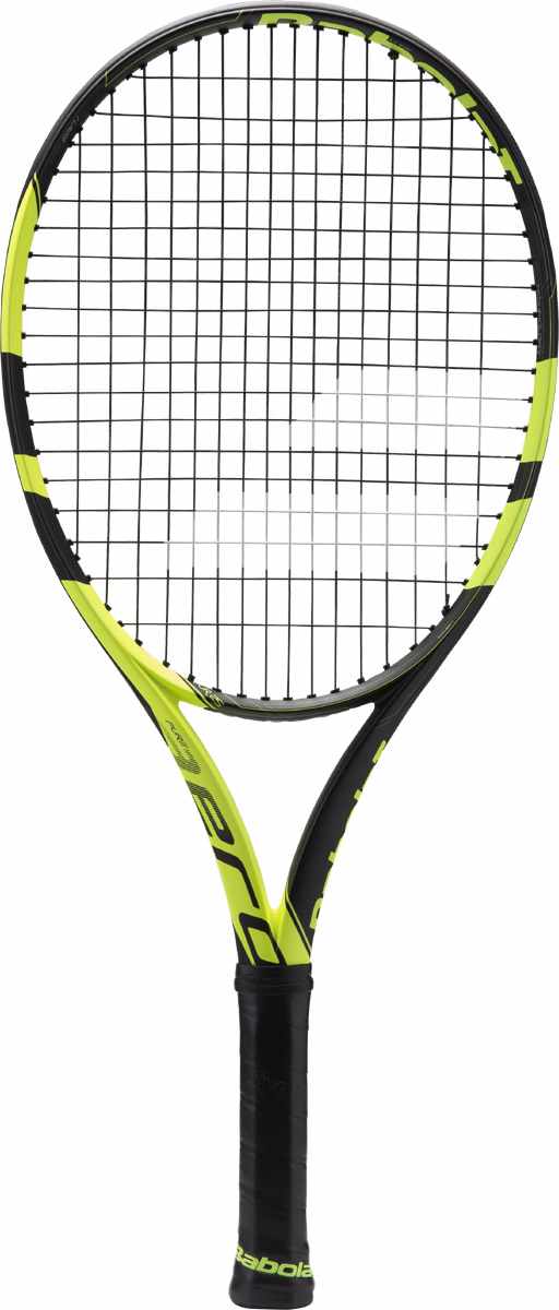 Babolat Pure Aero Junior 25 Tennis Racquet (Black/Yellow)