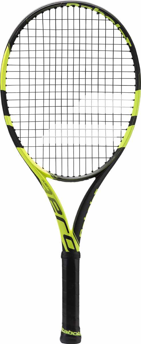 Babolat Pure Aero Junior 26 Tennis Racquet (Black/Yellow)