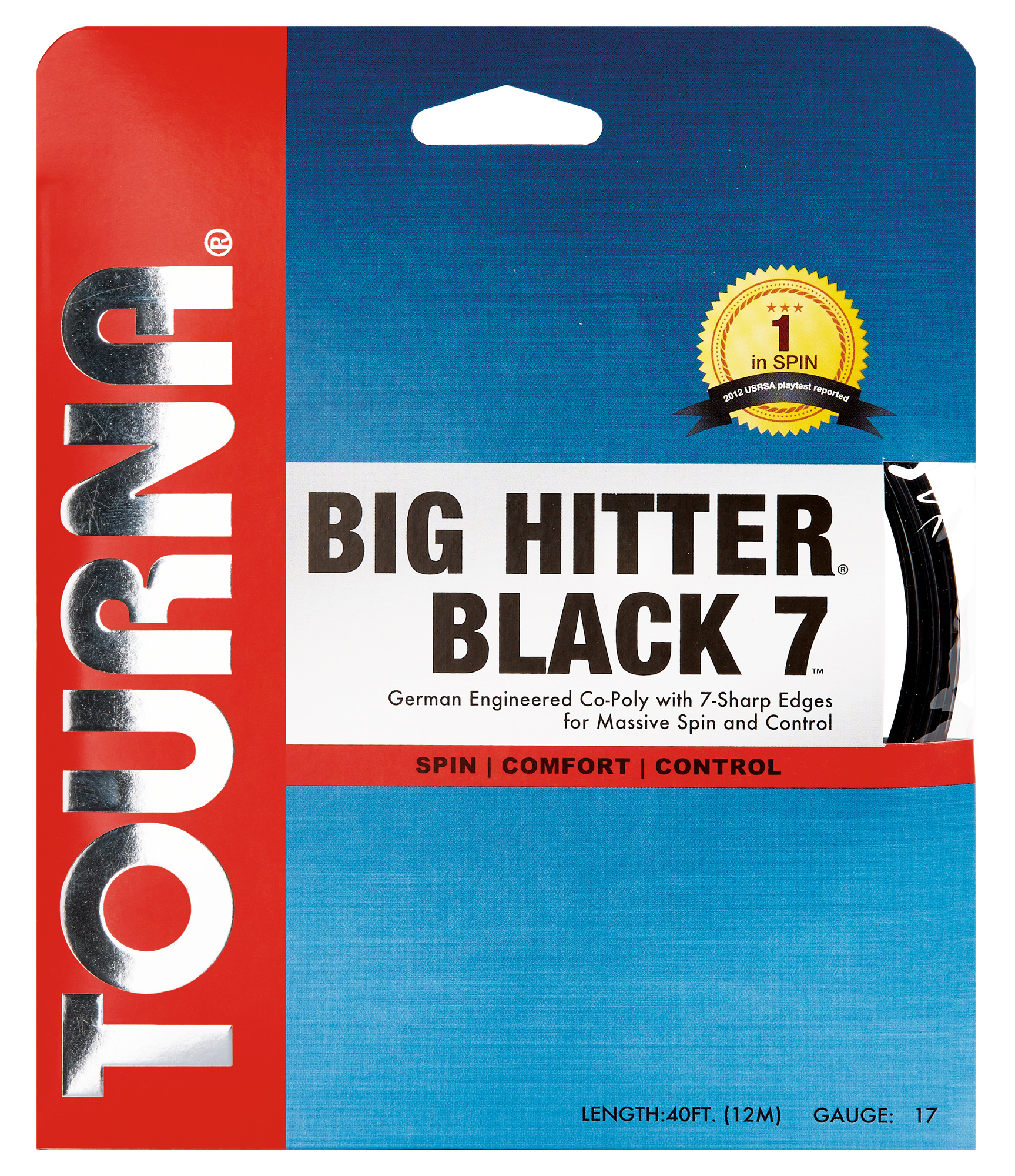 Tourna Big Hitter Black 7 17g Tennis String (Set)