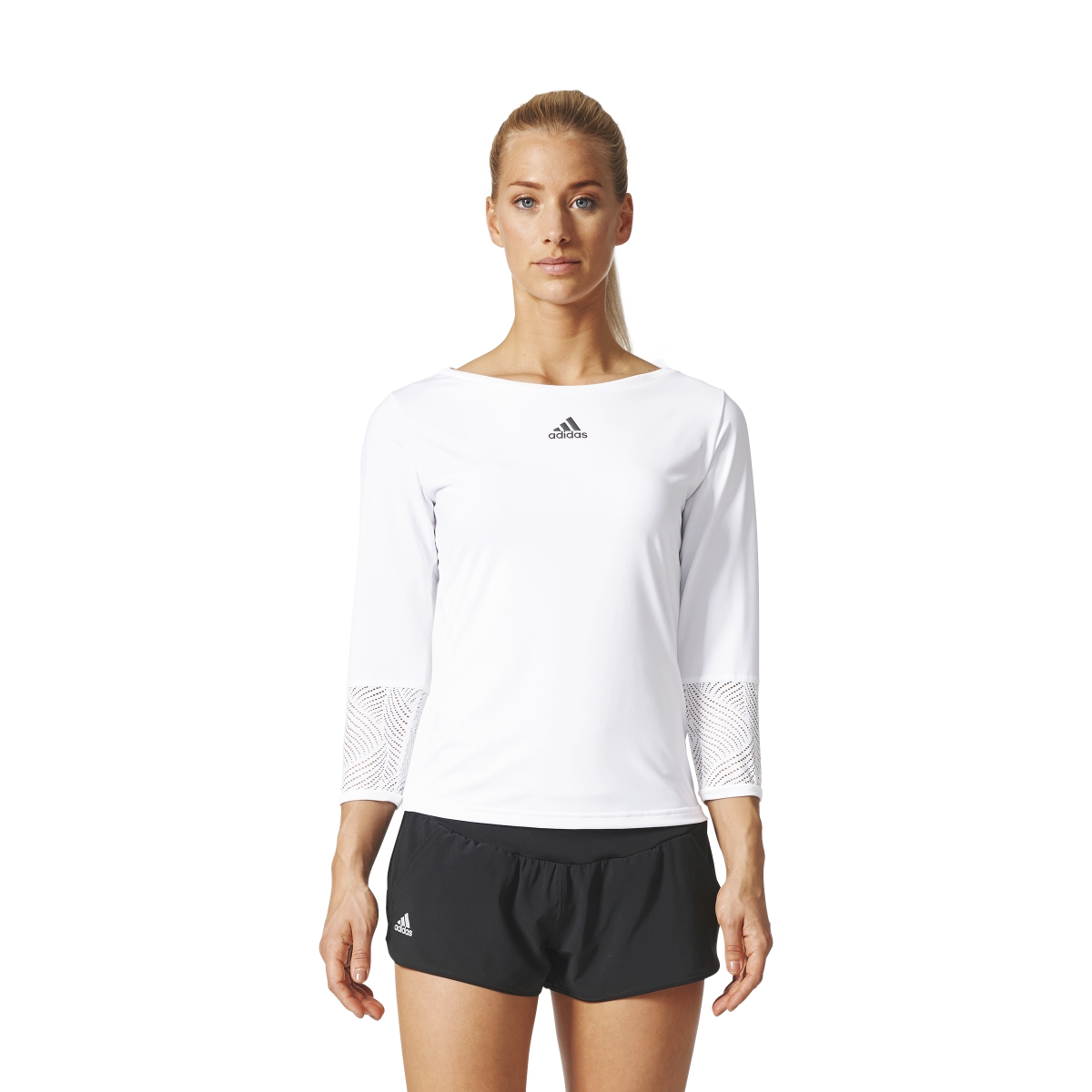 adidas Tennis HEAT.RDY Pro 3/4 Sleeve Tee - Black, Women's Tennis