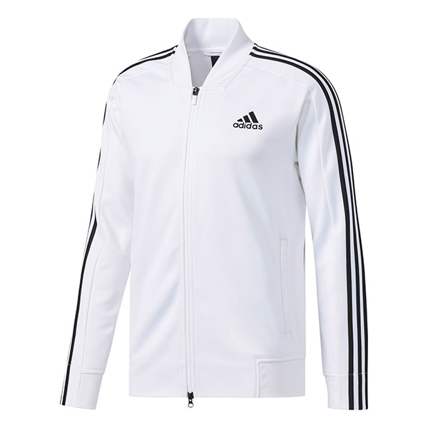 Adidas Men's Sport ID Track/Tennis Bomber Jacket (White) - Do It Tennis