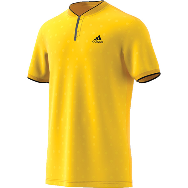 Adidas Men's U.S. Open Series Tennis Polo (Yellow)
