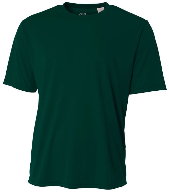 A4 Men&apos;s Performance Crew Shirt (Forest)