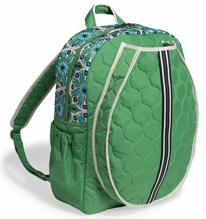 cinda b Verde Bonita Tennis Backpack