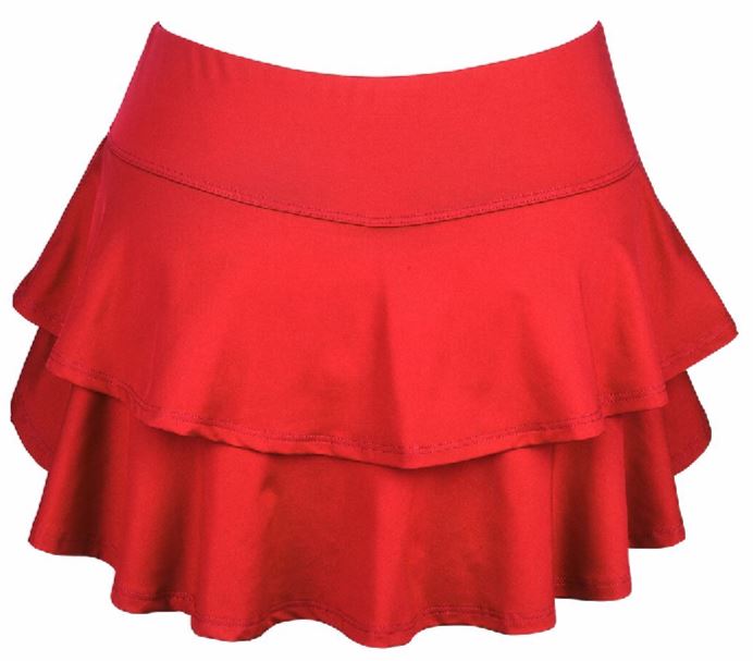 DUC Belle Women&amp;apos;s Tennis Skirt (Red)
