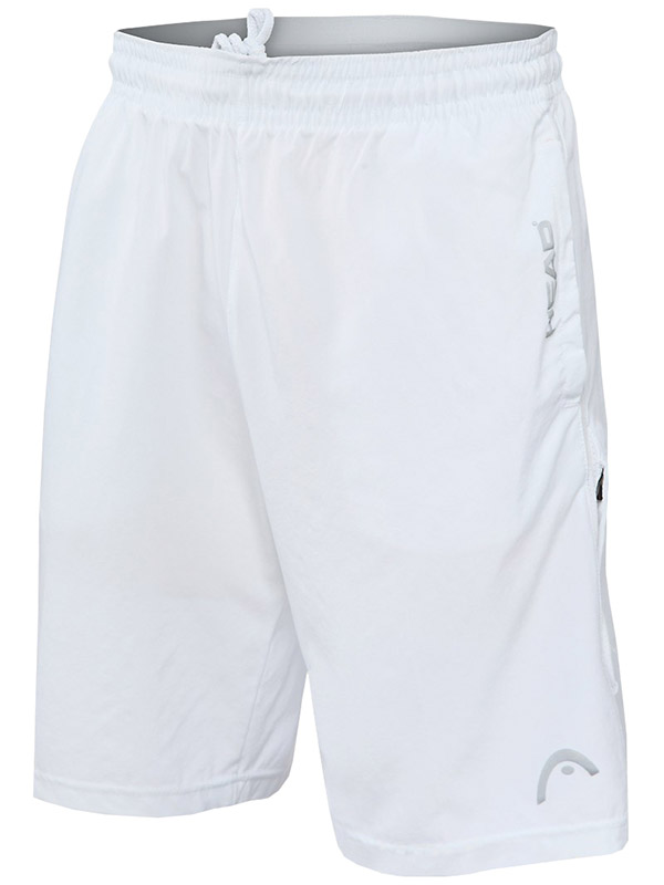 Head Men's Breakpoint Tennis Shorts (Stark White)
