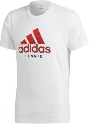 Adidas Men's Category Tennis Tee Shirt (White)