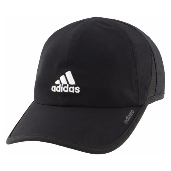 Adidas Men&amp;apos;s Adizero II Cap (Black/White)