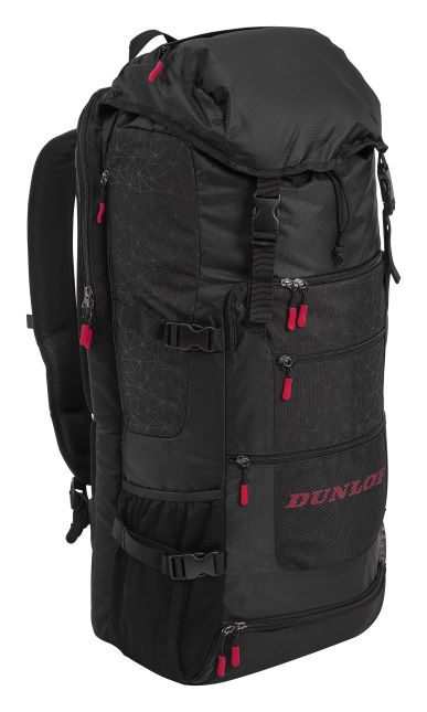 Dunlop SX Casual Sporty Long Tennis Backpack (Black/Red)