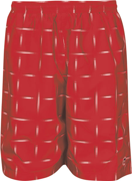 DUC 2nd Glance Men&amp;apos;s Reversible Tennis Shorts (Red)