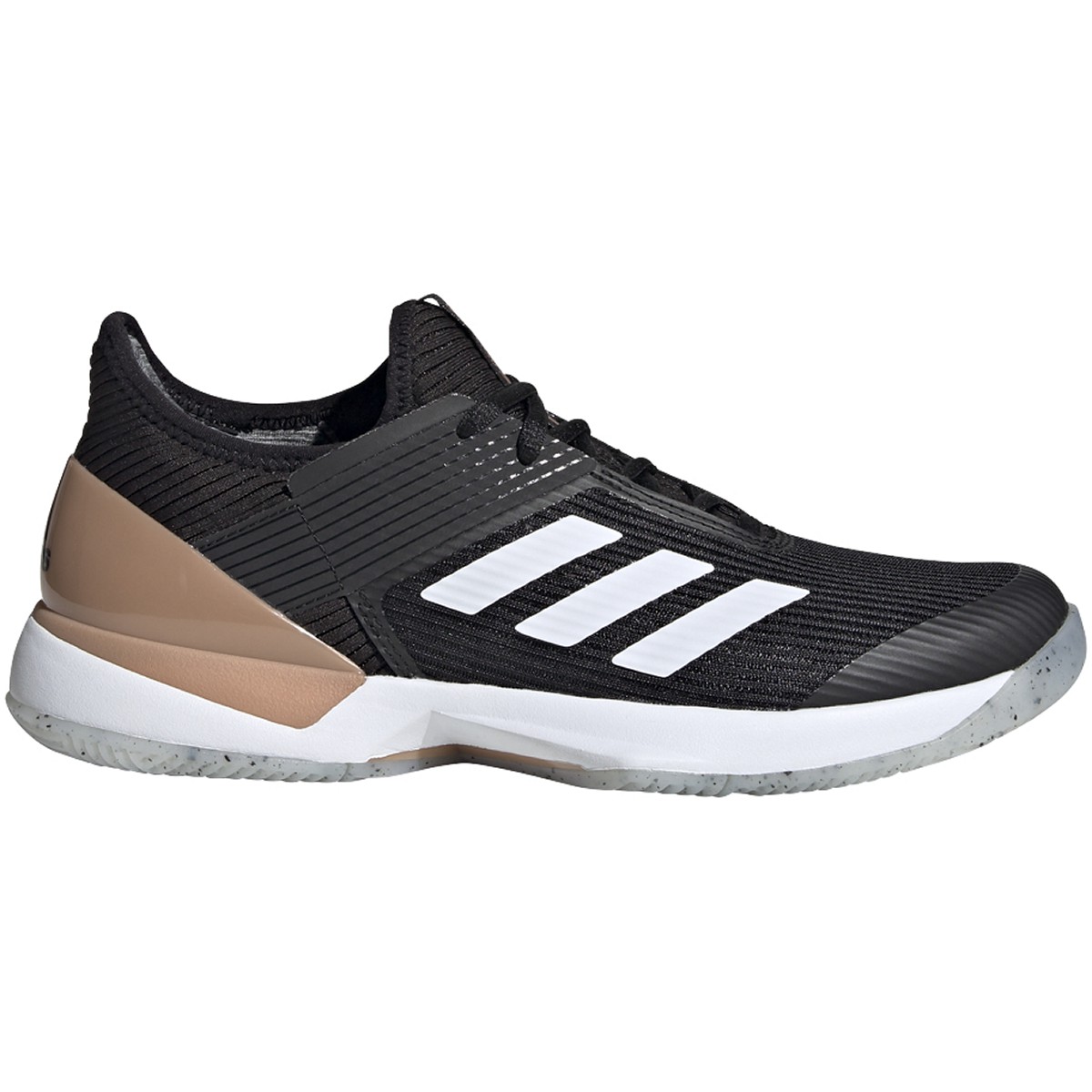 Adidas Women's Adizero Ubersonic 3 Tennis Shoe (Core Black/Cloud White ...