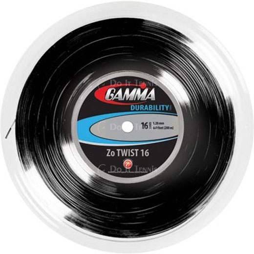Gamma Zo Twist 16g Tennis String (Reel)