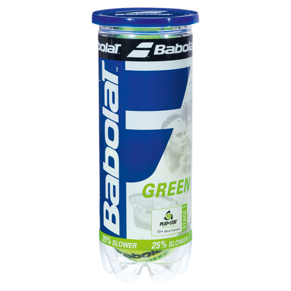 Babolat Kids Green Tennis Ball (3 Ball Can)