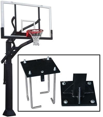 Grizzly Adjustable Basketball System 2, #1236163