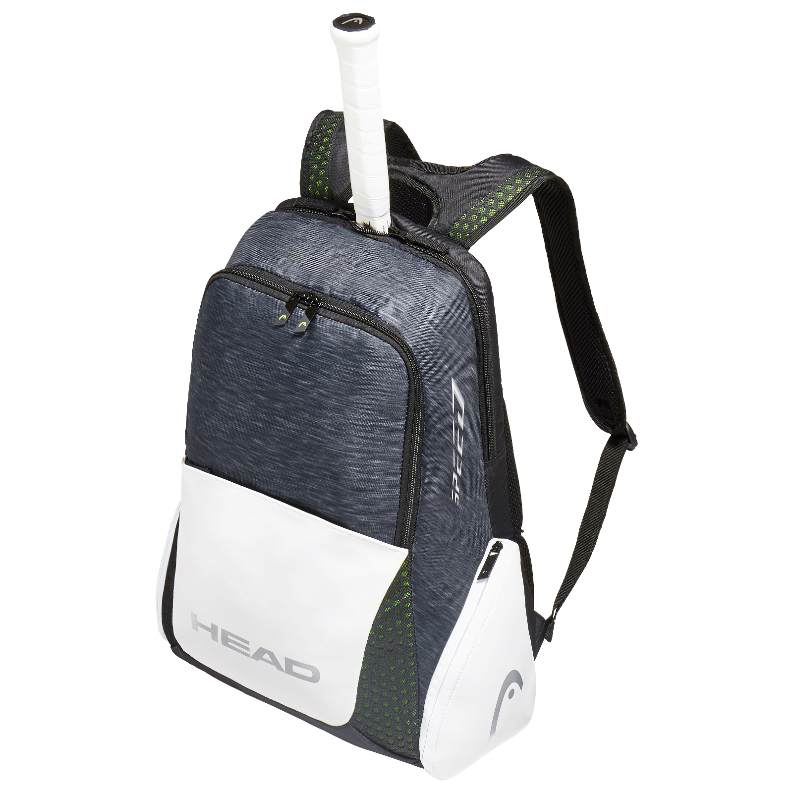 Head Djokovic Tennis Backpack (Black/White)