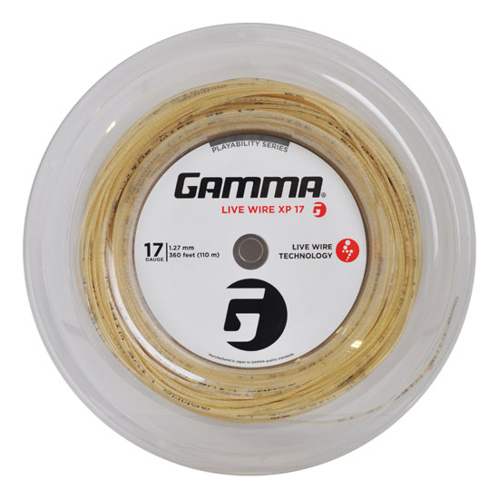 Gamma Live Wire OCHO XP 16g Tennis String (Reel)