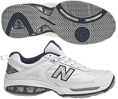 New Balance Men's MC806W (D) Shoes (Wht/ Nvy)